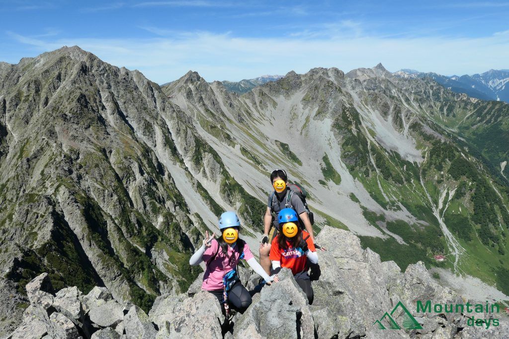 まりの登山レポ 穂高岳を満喫した体力勝負の２泊３日全編 穂高岳に登りたいあなたへ 北アルプス穂高連峰 Mountain Days