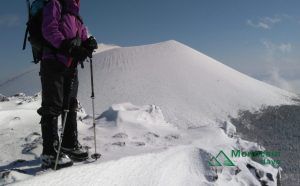 浅間山外輪山に冬季登りに行った時の登山服イメージ